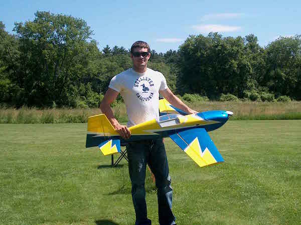 Steve with his Extra 300